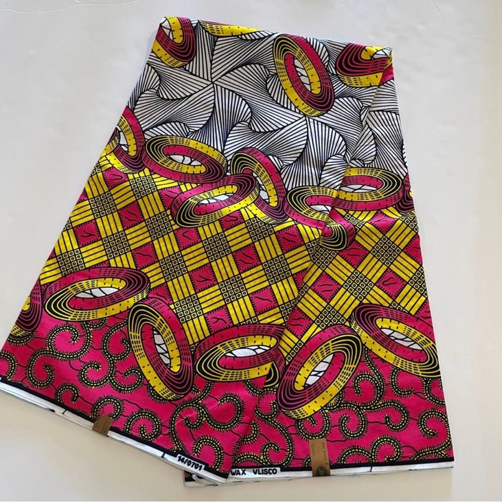 Vibrant African Print Ankara Mixed Print Cotton Fabric